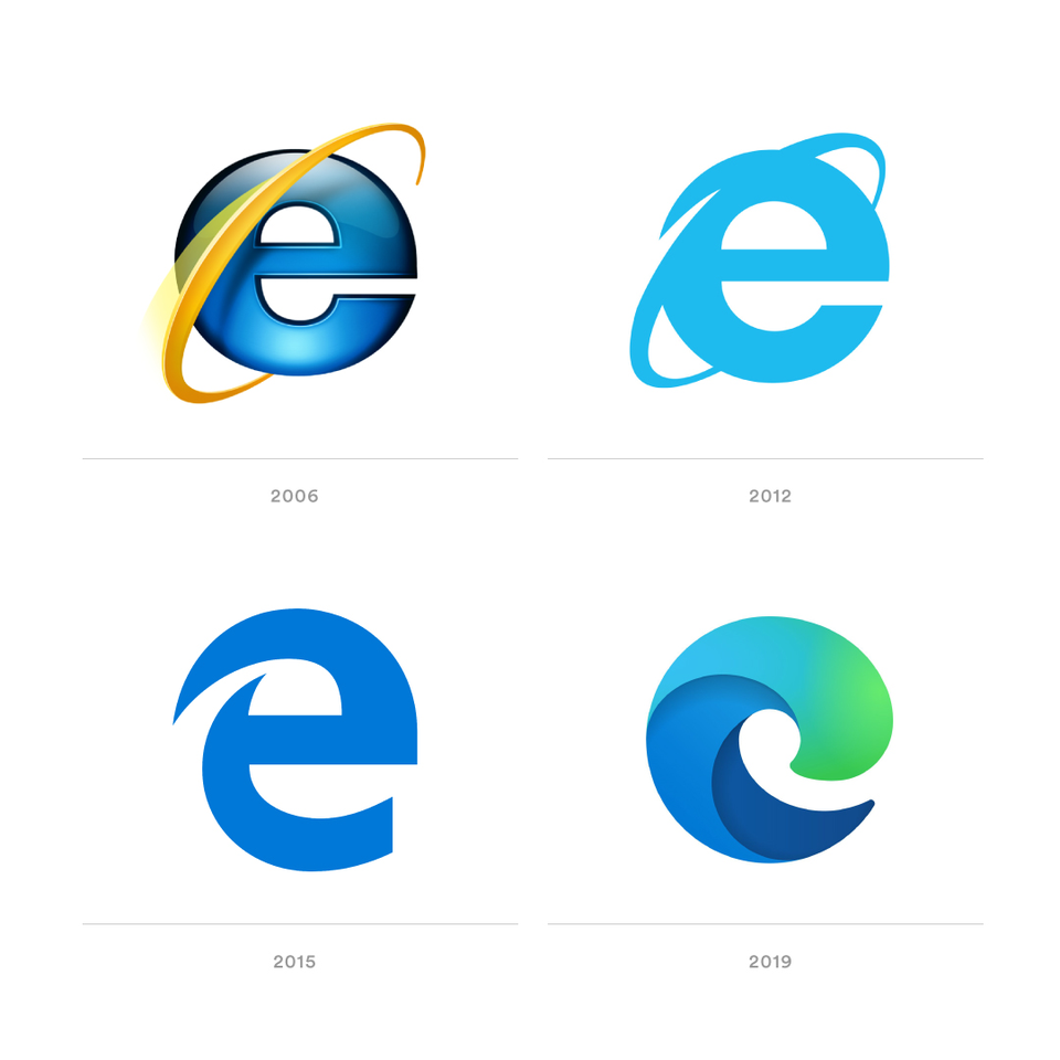 How do you like the new Microsoft Edge logo? - News - Graphic ...
