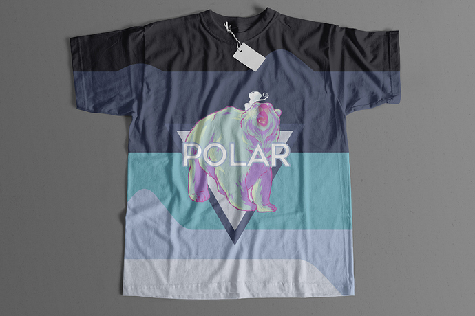 tshirttennispolarbear