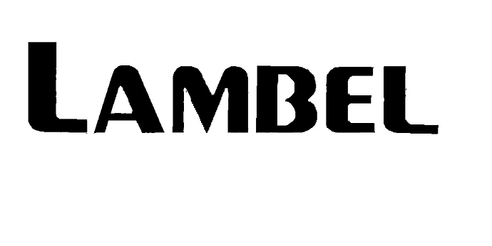 Lambel sign