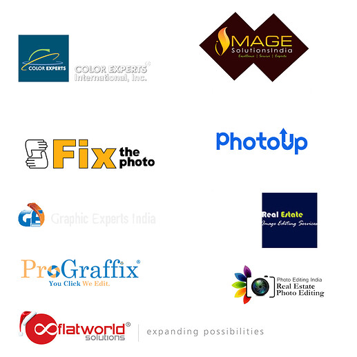 Photo Editing Co. Logos