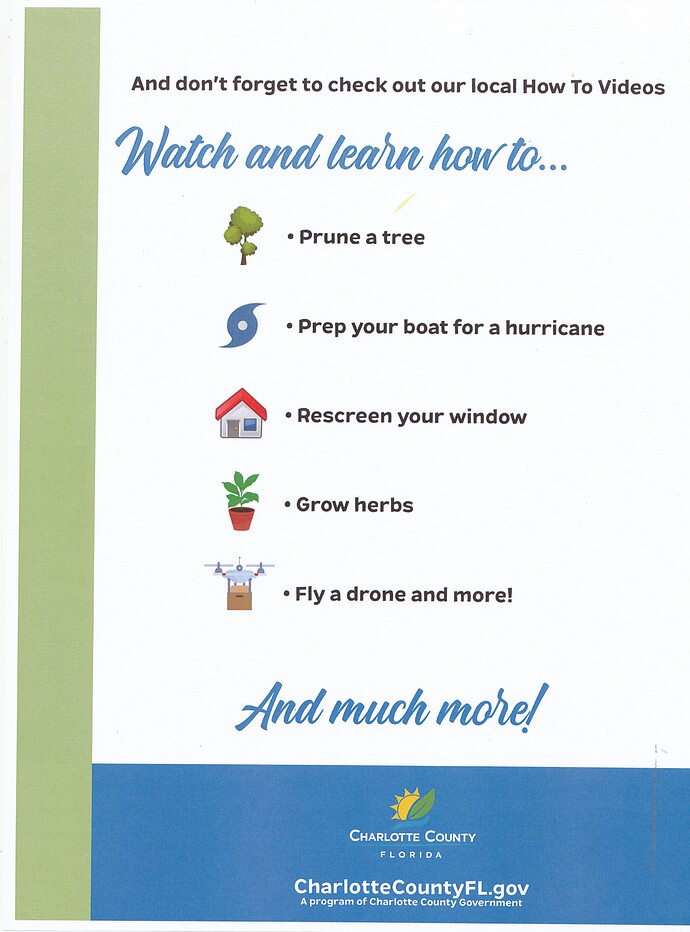 Marketing Flyer - page two