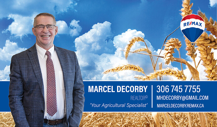 Marcel DeCorby - Business Card (FRONT)