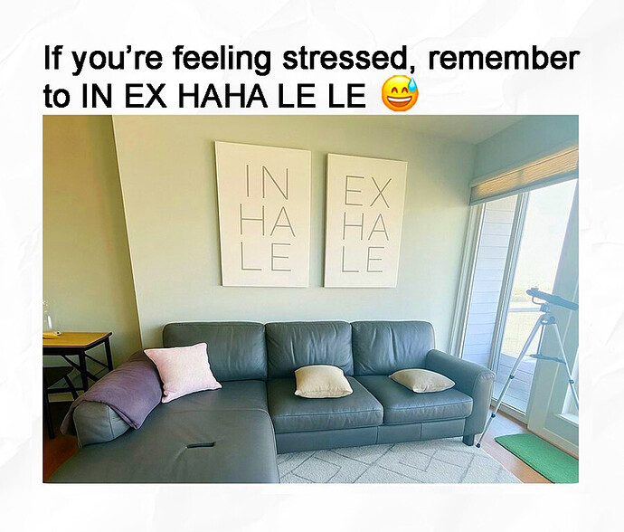 haha