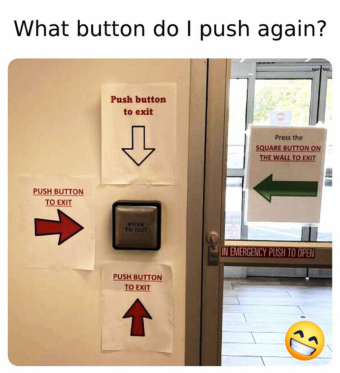 button