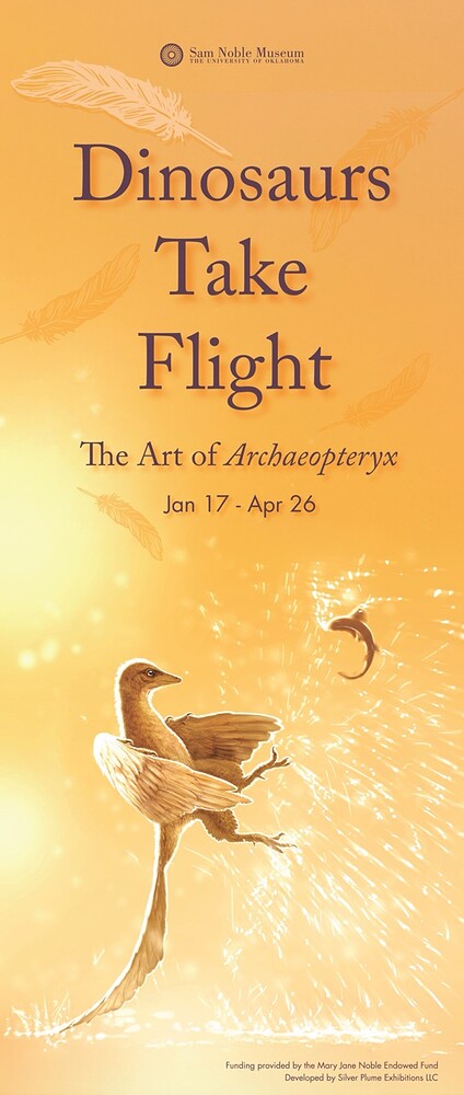 dinos take flight verical banner Large