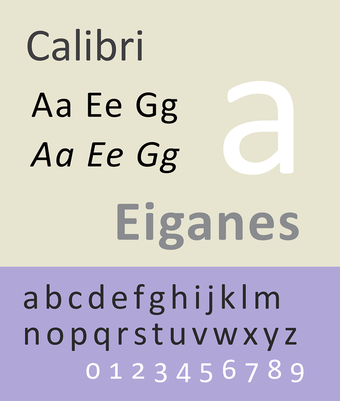 Calibri_sample_image