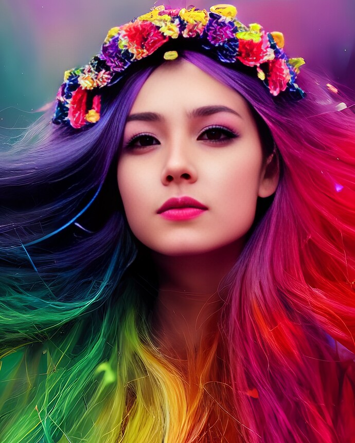 Rainbow_Long_layered_hair