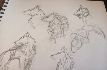 WOLF Drawing