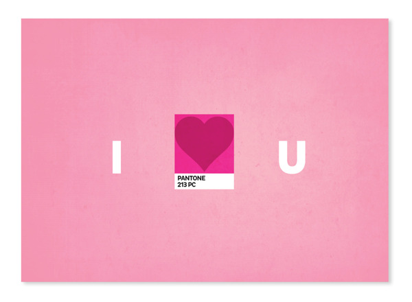 PAntone-Valentine-Card