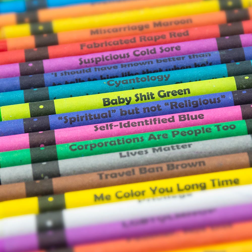 Offensive Crayons Guaranteed To Bring Out The Worst In You