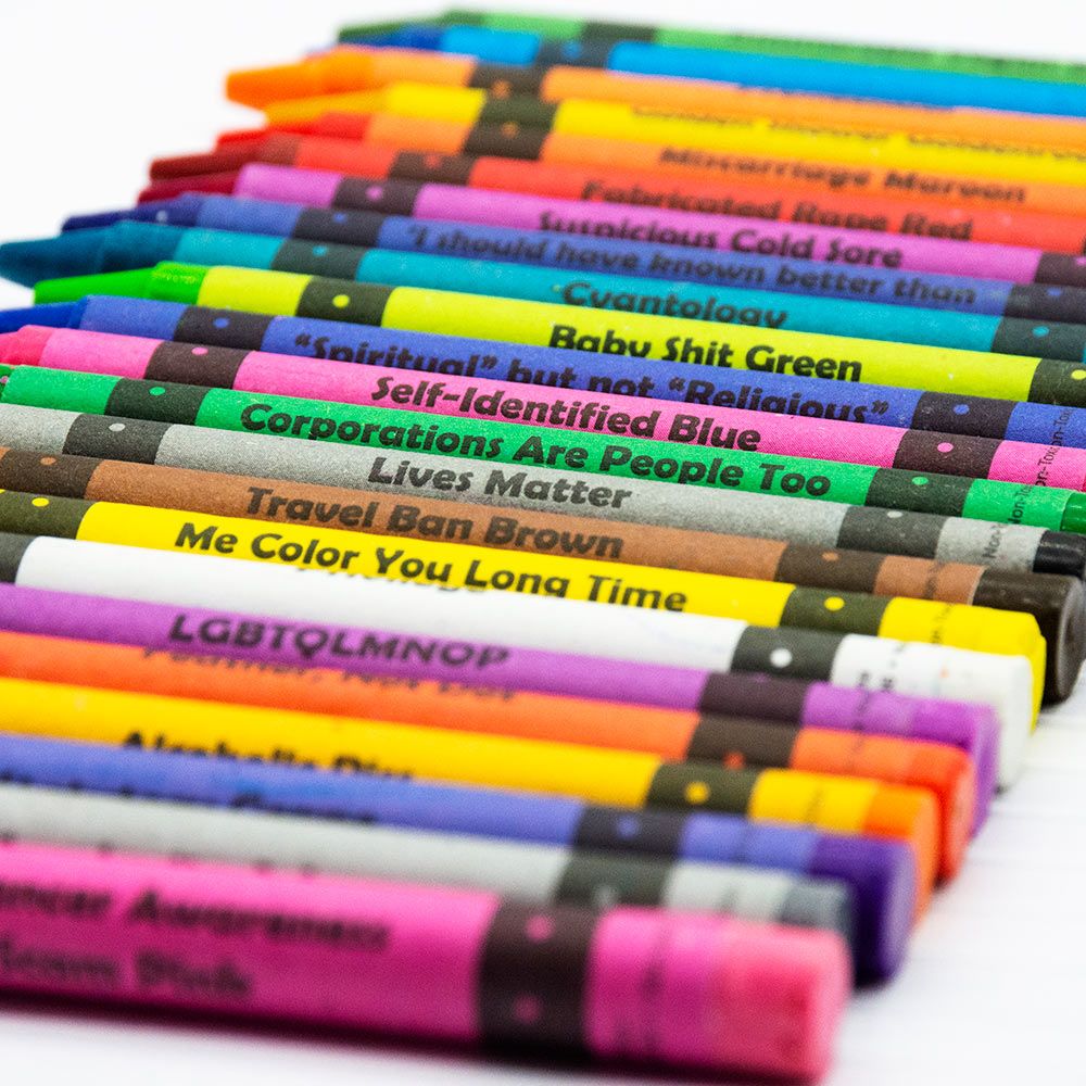 Offensive Crayons Guaranteed To Bring Out The Worst In You