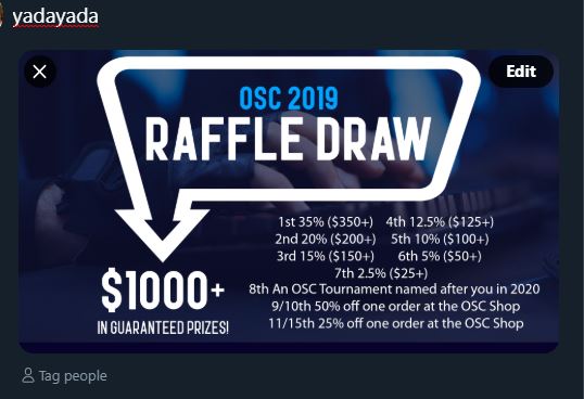 Twitter-raffle