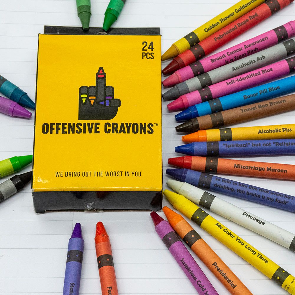 Offensive Crayons Guaranteed To Bring Out The Worst In You
