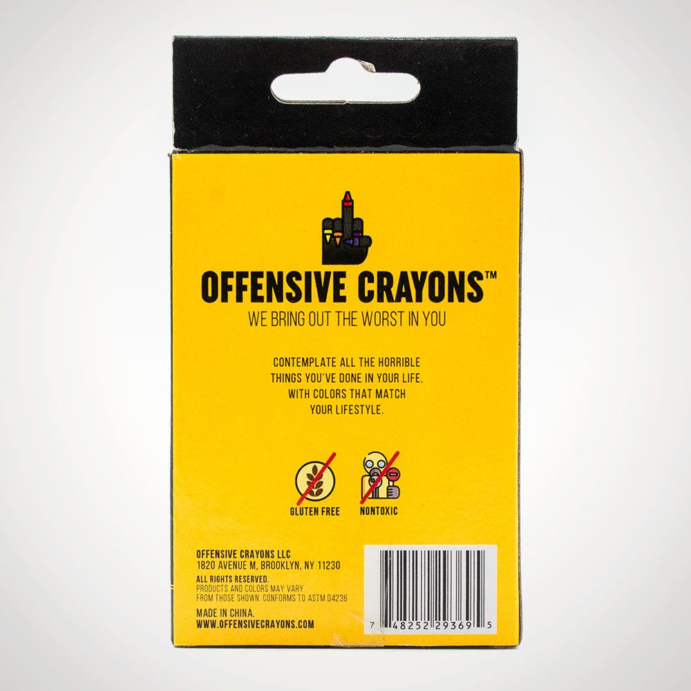 Original Offensive Crayons