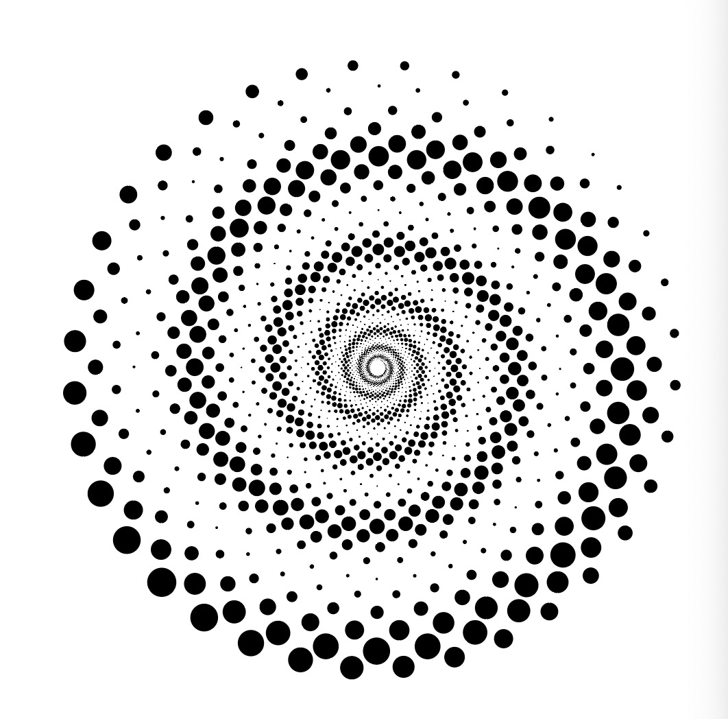 Spiral dots - Graphic Design Forum