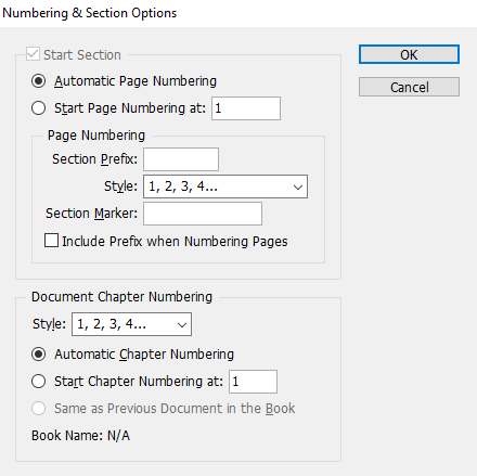 numbering