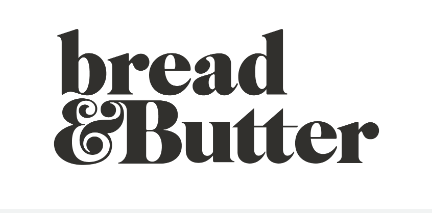 bread and butter font logo